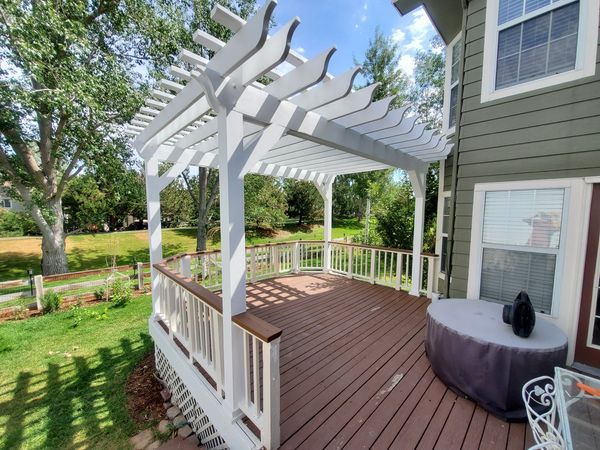 Pergola Deck Garden