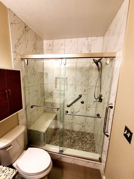 Shower Corner Bath