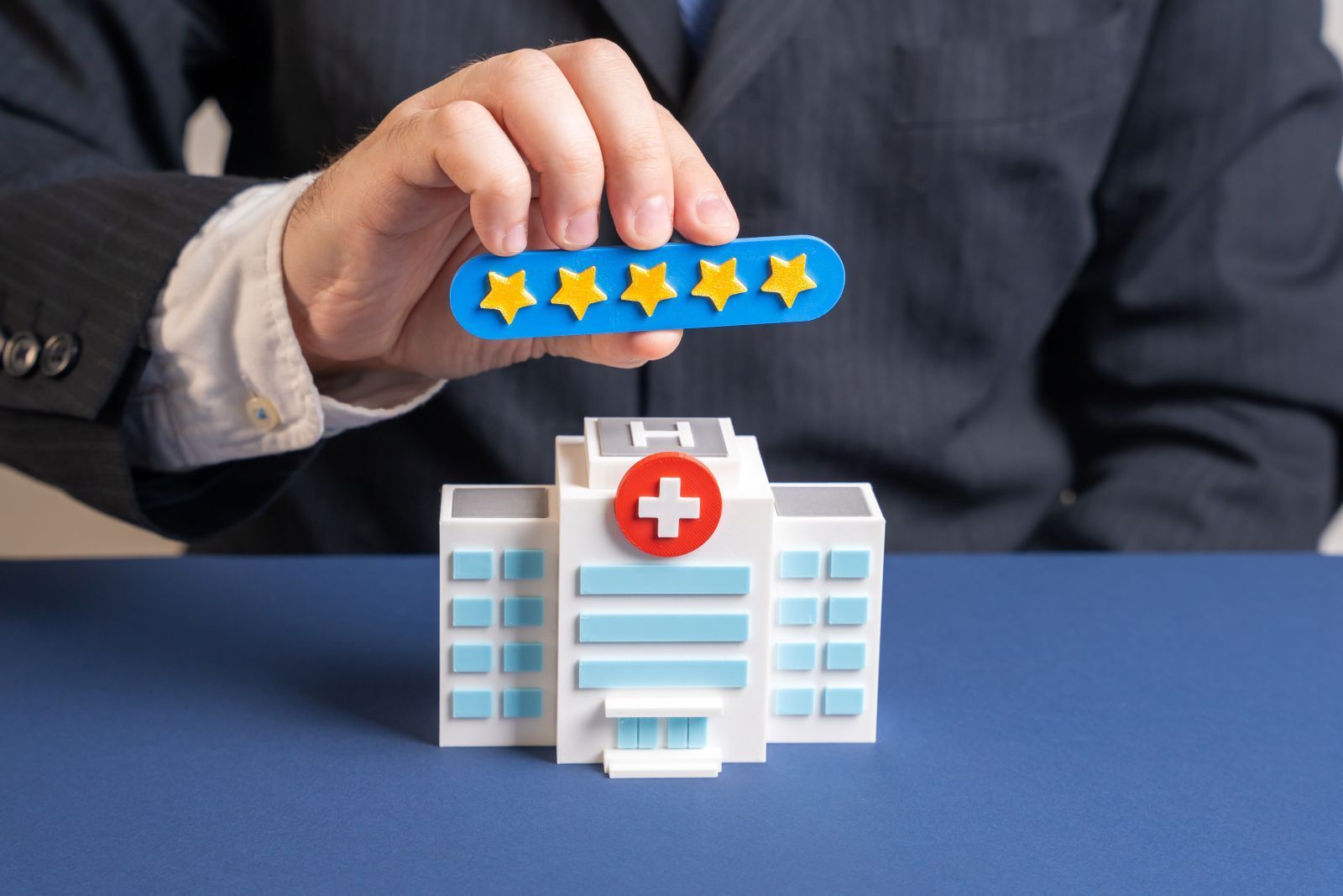 patient reviewing a practice