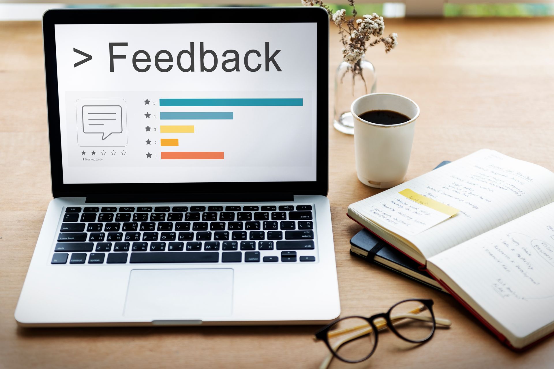 Feedback response laptop