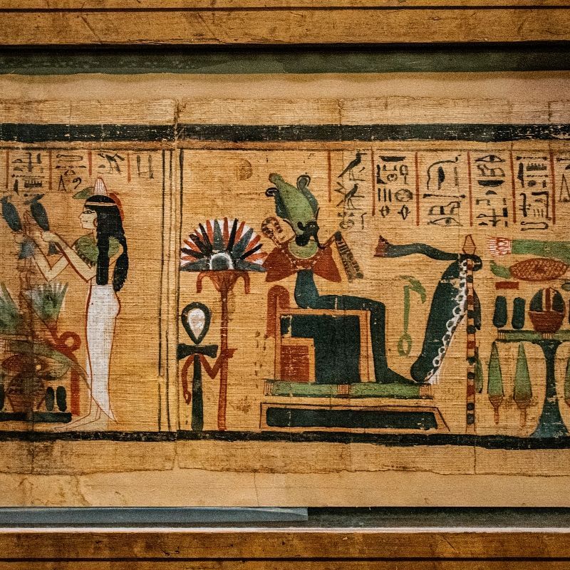 Intricate hieroglyphs adorn the walls of an ancient Egyptian temple, captured in this captivating travel photograph. These detailed carvings, etched thousands of years ago, depict pharaohs, deities, and daily life, offering a vivid glimpse into the art, culture, and spirituality of ancient Egypt. Preserved across temples and tombs along the Nile, hieroglyphs reveal the ingenuity and legacy of one of the world’s oldest civilizations. Ideal for history enthusiasts, culture lovers, and photographers, exploring these ancient inscriptions provides a profound connection to Egypt’s remarkable past. Inspiration Africa specializes in bespoke, tailor-made journeys to Egypt and across Africa, crafting authentic travel experiences that bring legendary monuments, ancient culture, and timeless heritage to life.