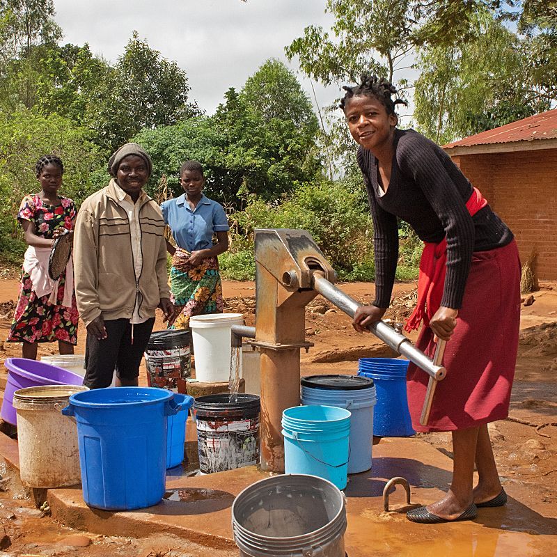 Children wait patiently to fill their buckets at a village water pump—an everyday scene that reflects the warmth, resilience, and community spirit of Malawi, often called the Warm Heart of Africa. Beyond its welcoming people, Malawi offers scenic highlands, tea estates, and the shimmering shores of Lake Malawi. Inspiration Africa specializes in bespoke, tailor-made journeys to Malawi and across Africa, crafting extraordinary safari and adventure experiences in remarkable destinations.