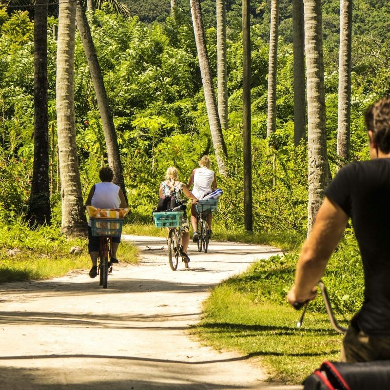 Cycling around La Digue in Seychelles is one of the most enjoyable ways to explore the island’s laid-back charm. With minimal traffic and scenic coastal paths, riders can easily reach iconic beaches such as Anse Source d'Argent, while passing lush greenery, coconut plantations, and traditional Creole homes. Inspiration Africa specializes in bespoke, tailor-made journeys to Seychelles and across Africa, crafting extraordinary safari and adventure experiences in remarkable destinations.