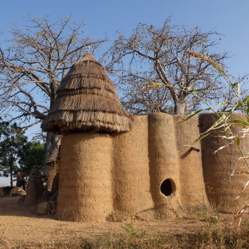 Discover the unique architectural heritage of Togo with Inspiration Africa. Traditional houses, shaped by centuries of culture and craftsmanship, reflect a deep connection between people, land, and tradition. We specialize in designing bespoke, tailor-made journeys that combine extraordinary perspectives with Africa’s most remarkable destinations, offering meaningful cultural immersion alongside natural exploration.
