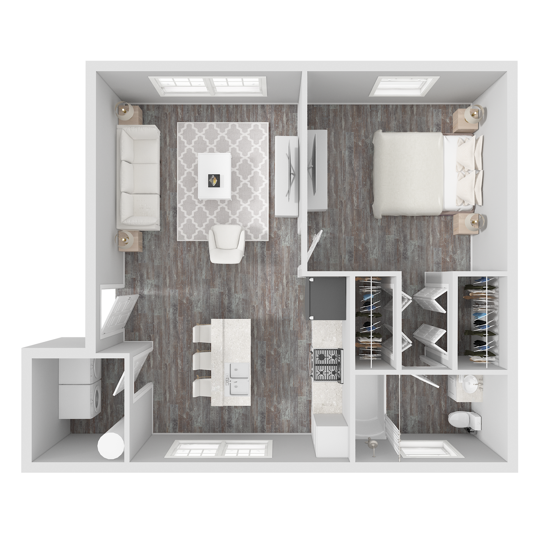1 Bed | 1 Bath w/Garage