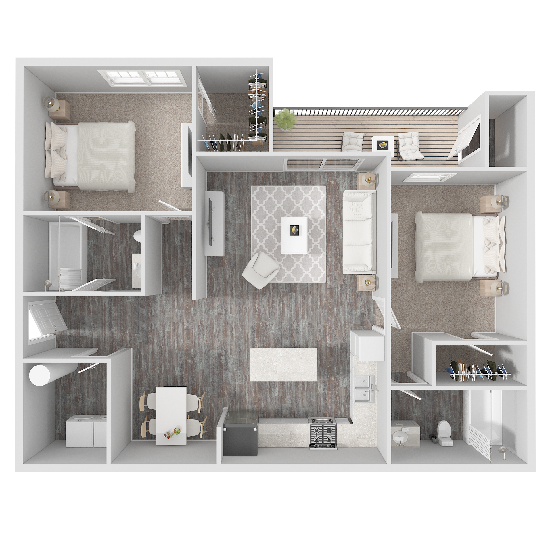 1 Bed | 1 Bath w/Garage