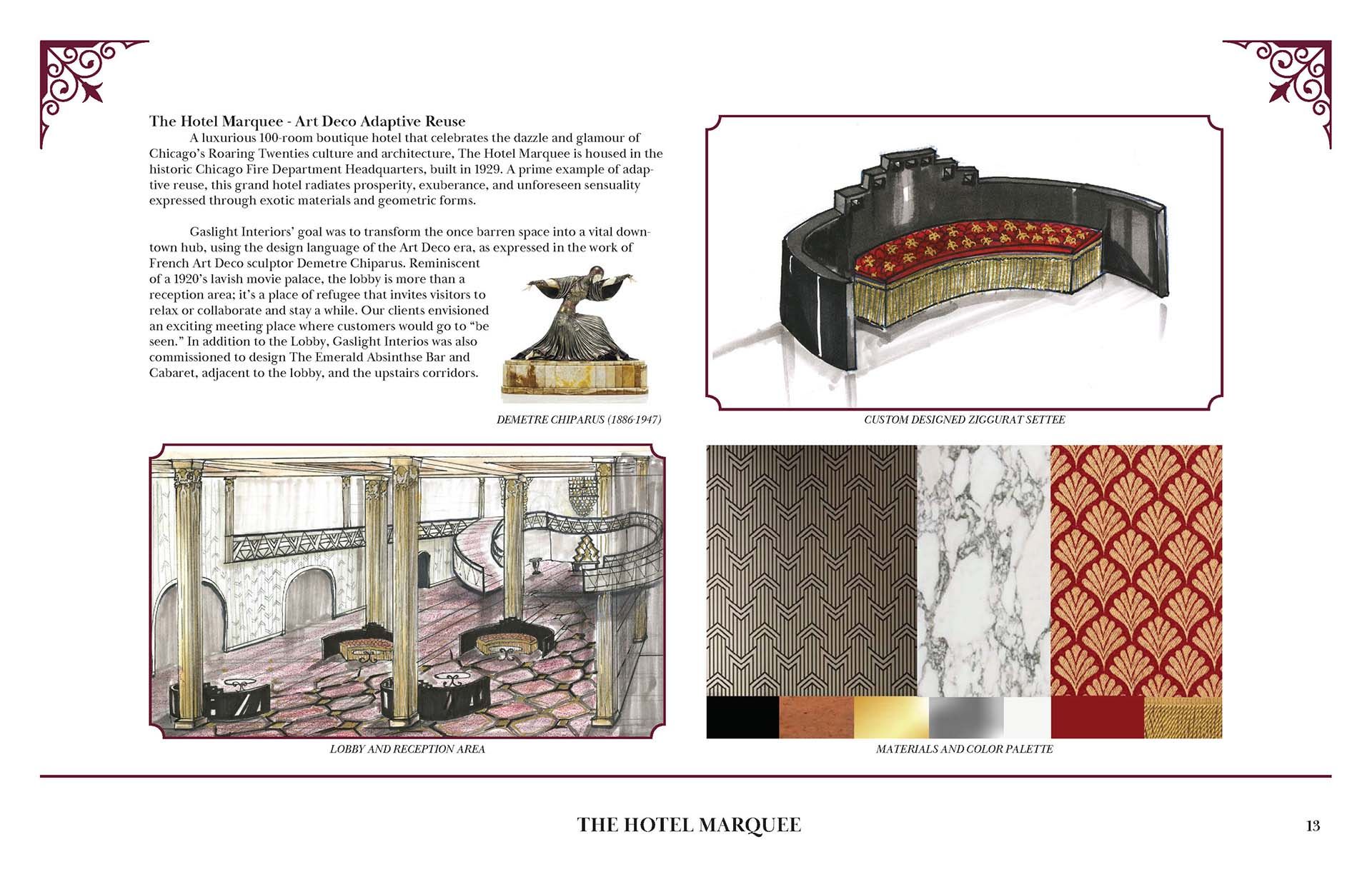 The Hotel Marquee — Oakland, CA — Gaslight Interiors