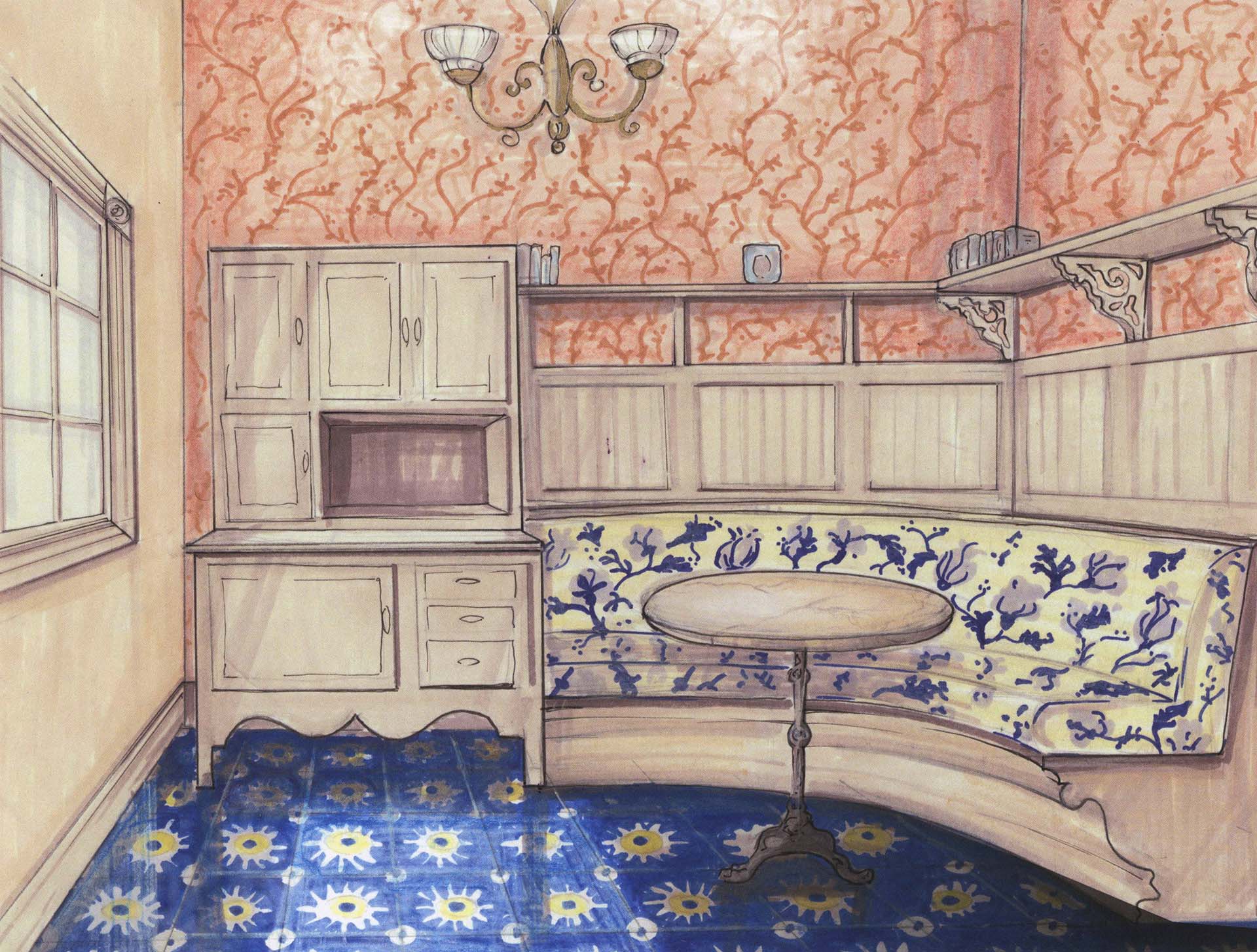 Breakfast Nook — Oakland, CA — Gaslight Interiors