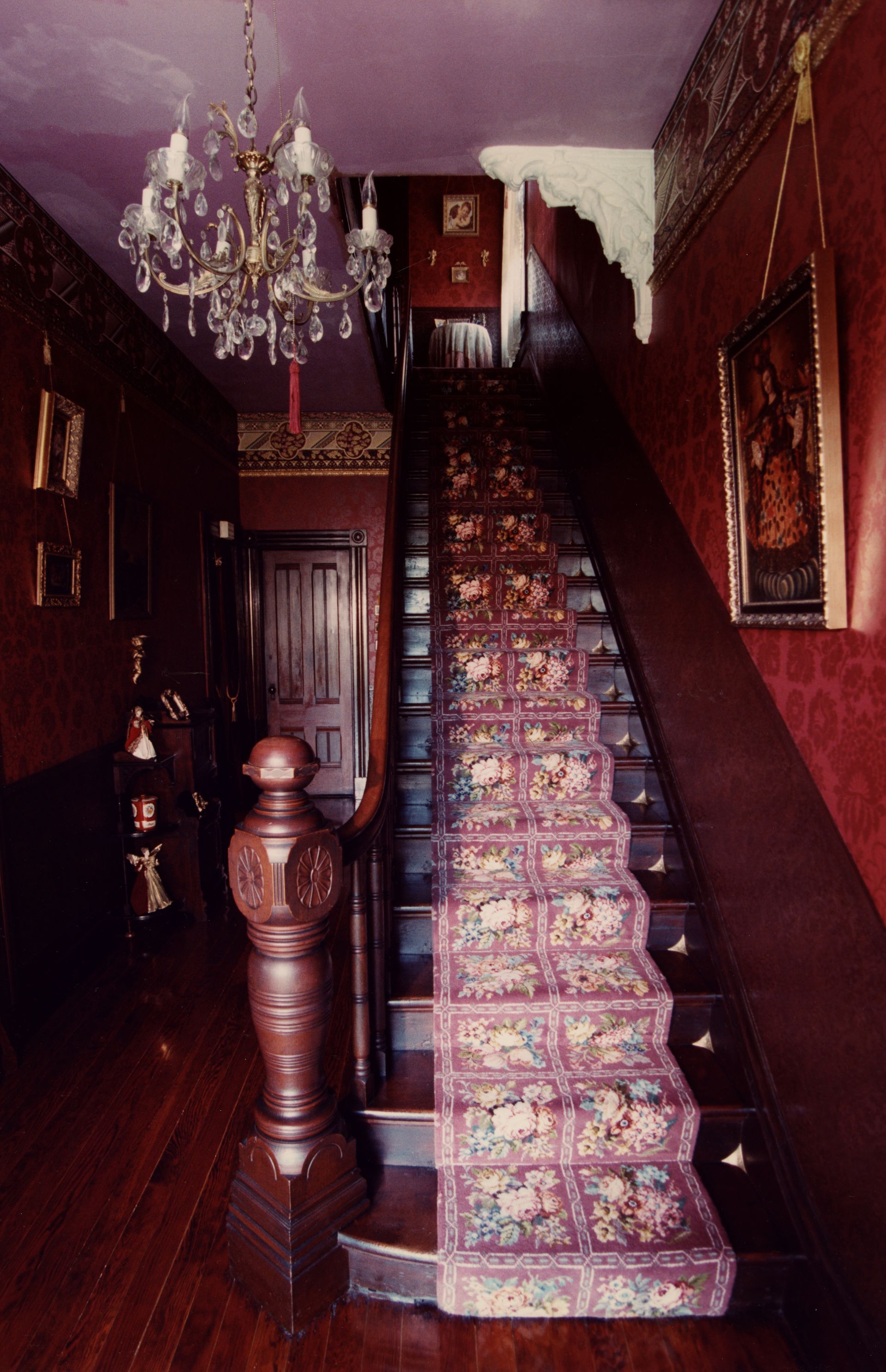 Entry Hall Staircase — Oakland, CA — Gaslight Interiors