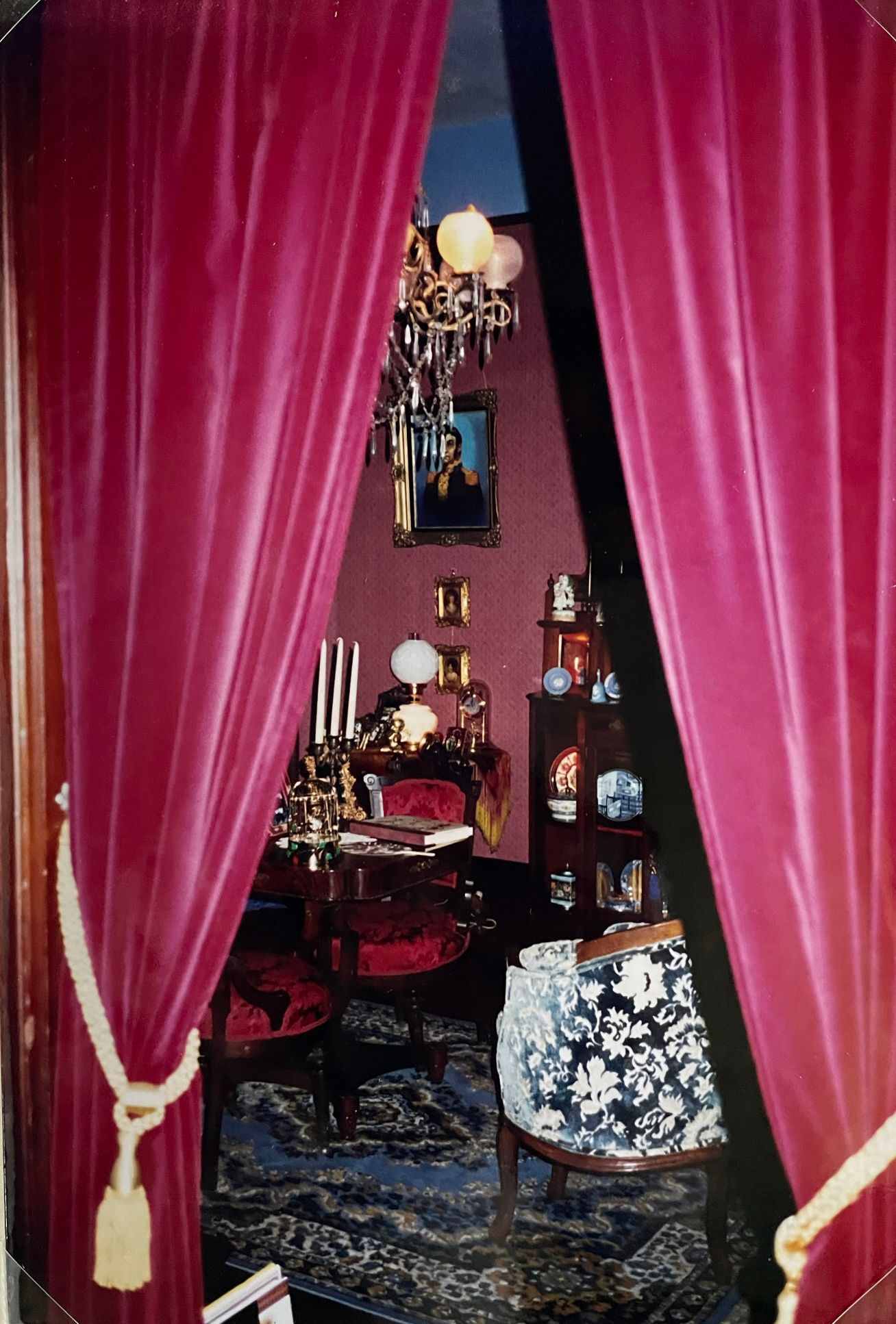 Table With Chandelier And Book — Oakland, CA — Gaslight Interiors