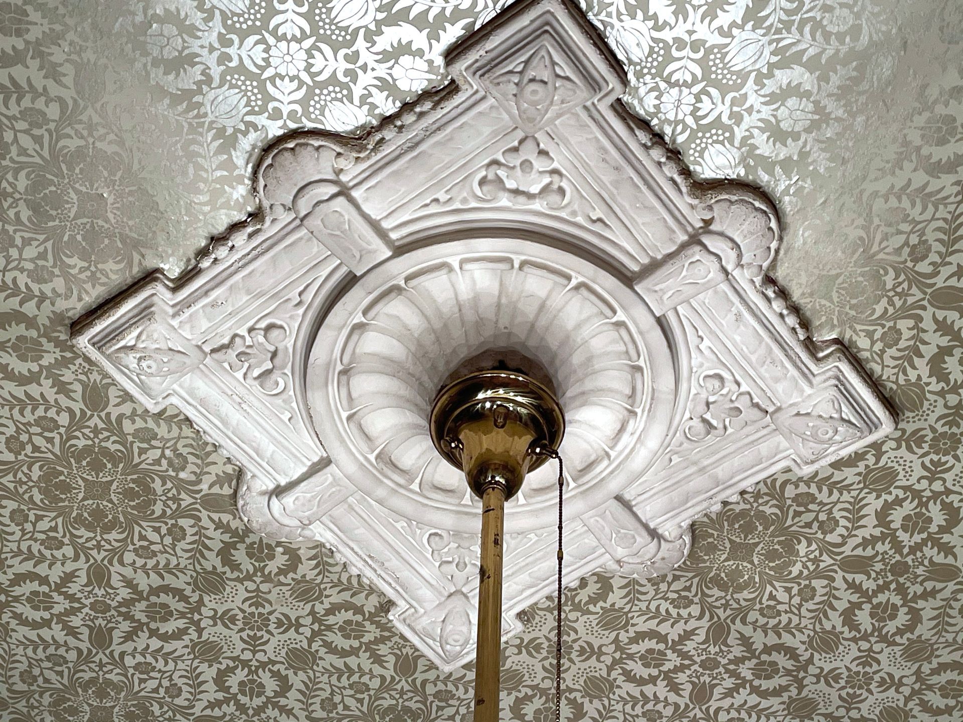 Pineapple Glass Ceiling Lamp — Oakland, CA — Gaslight Interiors