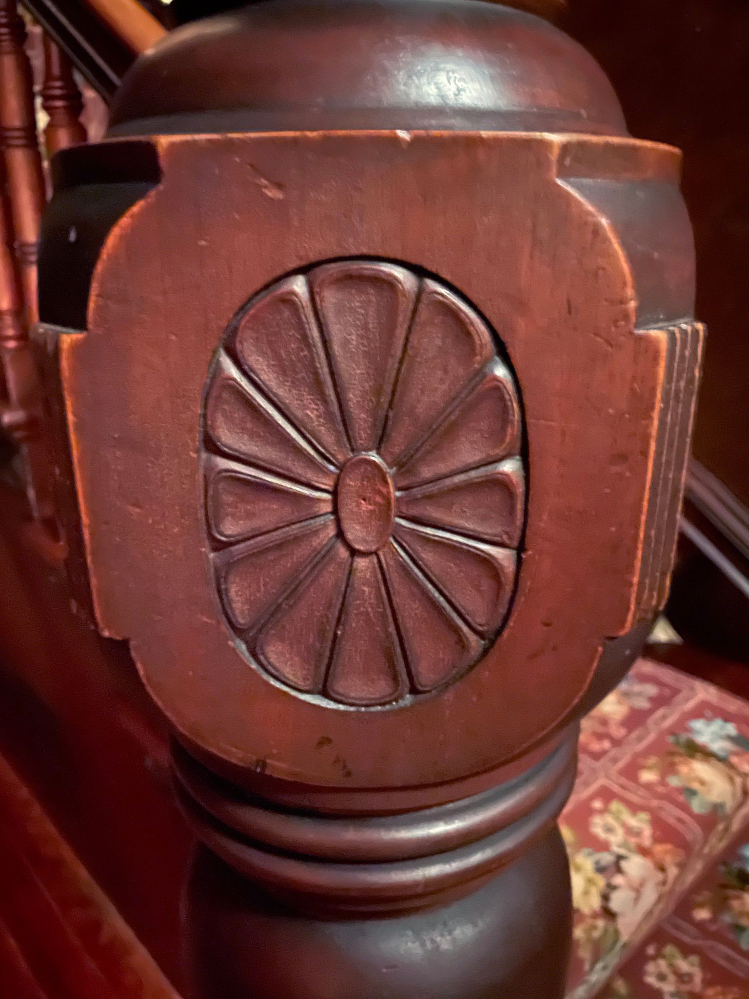Stair Handrail Wooden Design — Oakland, CA — Gaslight Interiors