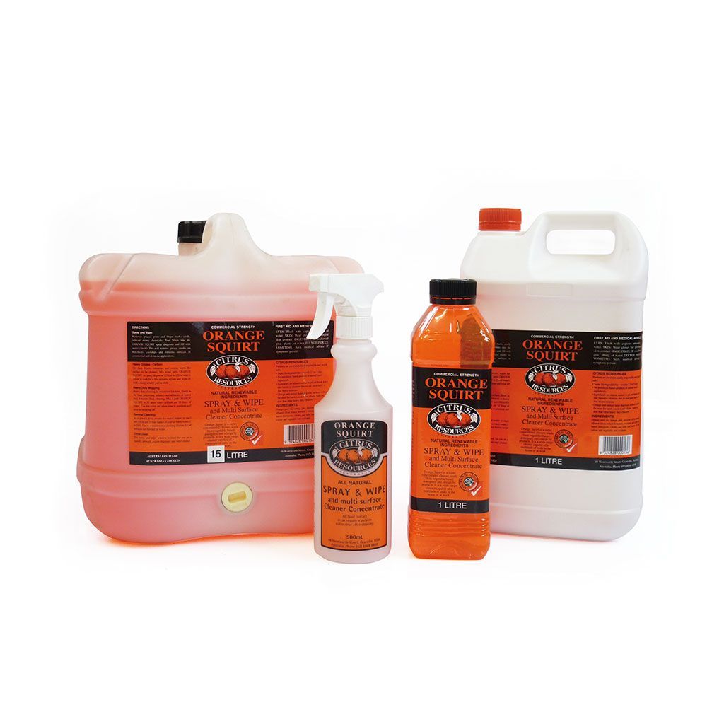 Three Bottles of Orange Squirt are Sitting Next to Each Other on a White Surface — Dunckers in Nambour, QLD