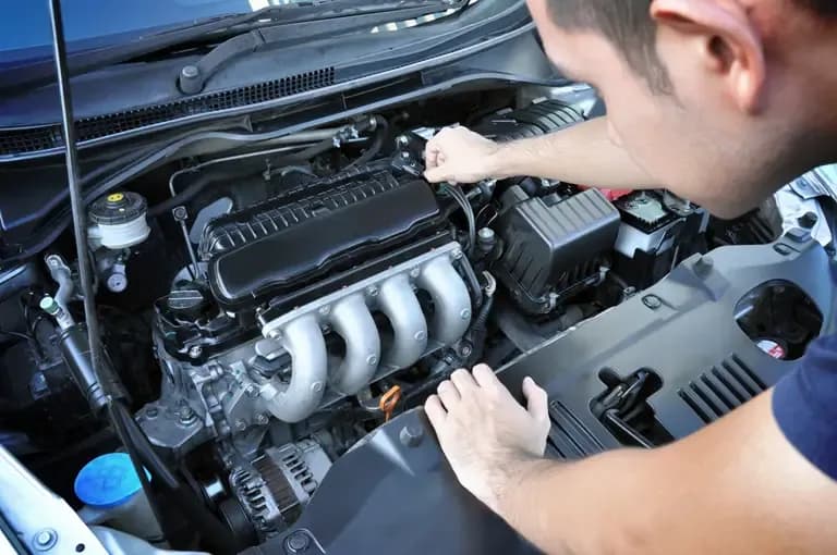 Mechanic Checking Car  - Mechanic in Port Macquarie, NSW