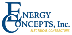 Logo for Energy Concepts, Inc. features a blue and gold diamond.
