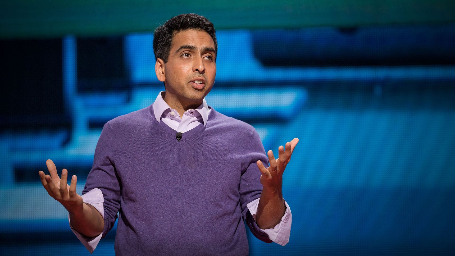 Sal Khan on stage 