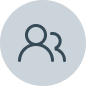 Icon showing two people