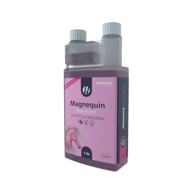 Hestevard Magnequin 1 litre magnesium supplement for calm behavior and muscle function in horses fethard equine hospital