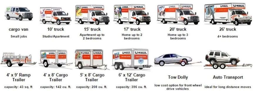 A bunch of different types of trucks and trailers on a white background A bunch of different types of trucks and trailers on a white background