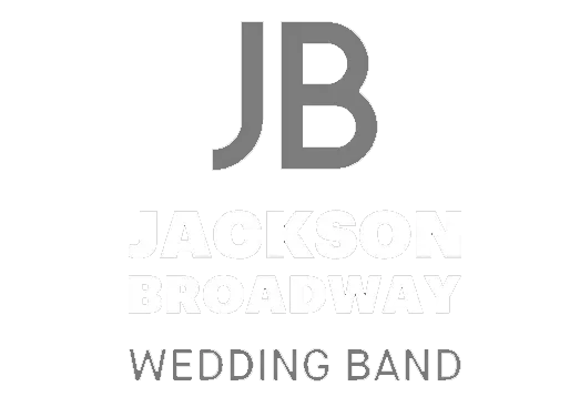 Jb jackson broadway wedding band logo on a white background