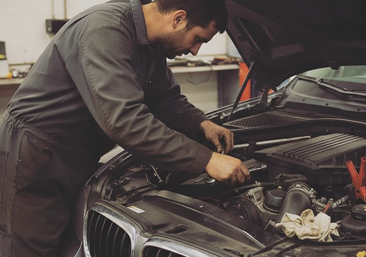 Mechanic Working on a car | Kelly's Auto Repair