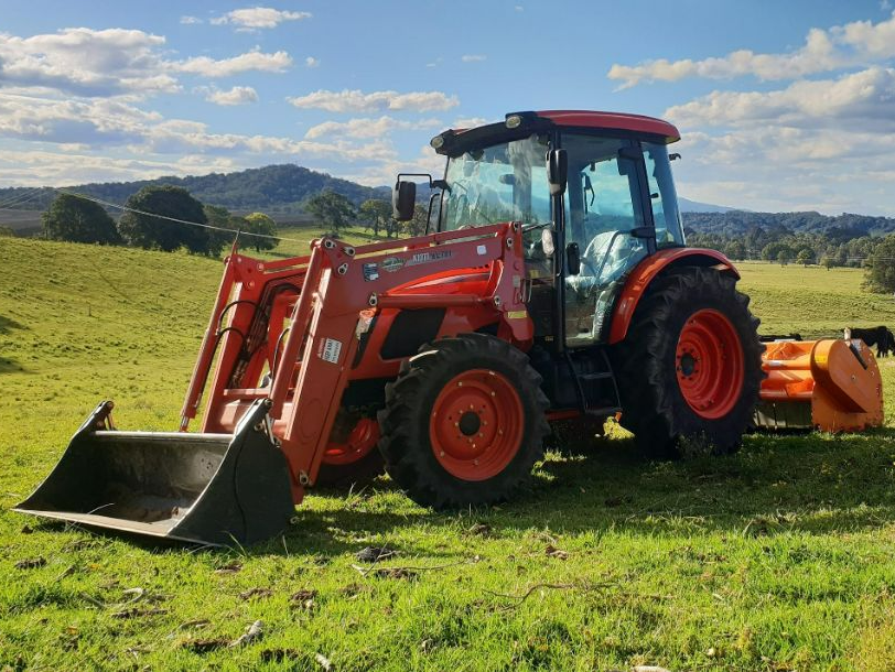 Kioti Tractor in the Farm — North Coast Construction Equipment In Macksville, NSW