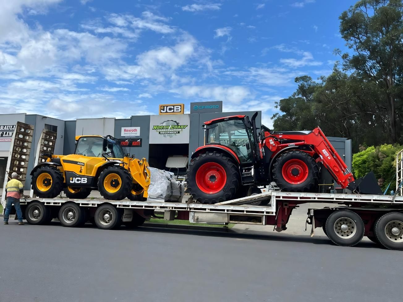 Two Heavy Machinery
