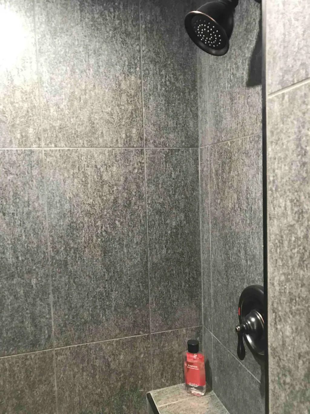 modern shower