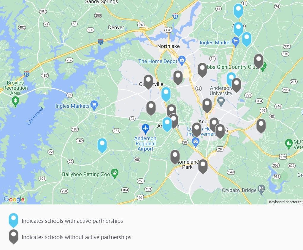 interactive map for hearts4schools