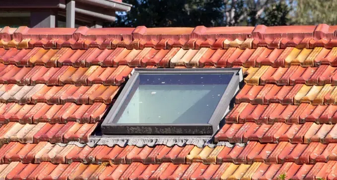 instalar una ventana en un tejado de tejas en Quintanar de la Orden, Toledo