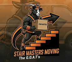 A muscular goat wearing a cap labeled