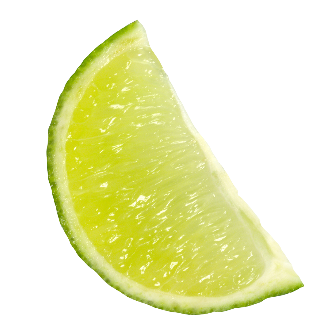 A lime wedge