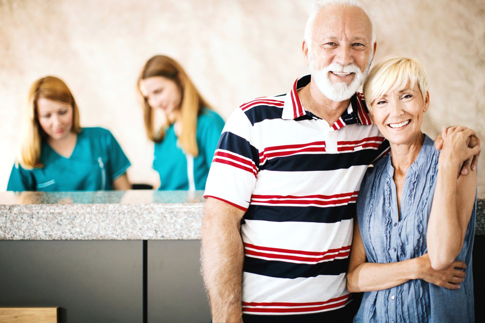 Happy Elder Couple - Appalachian Oral & Maxillofacial Surgery
