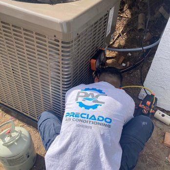 Routine HVAC maintenance service by Preciado Air Conditioning