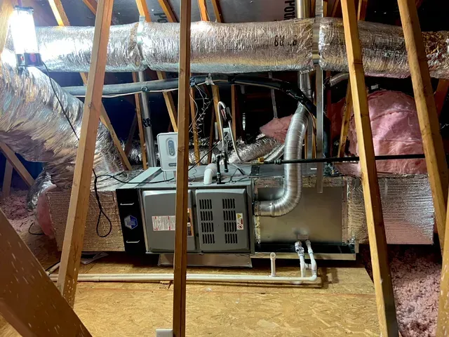 Scheduled HVAC maintenance appointment