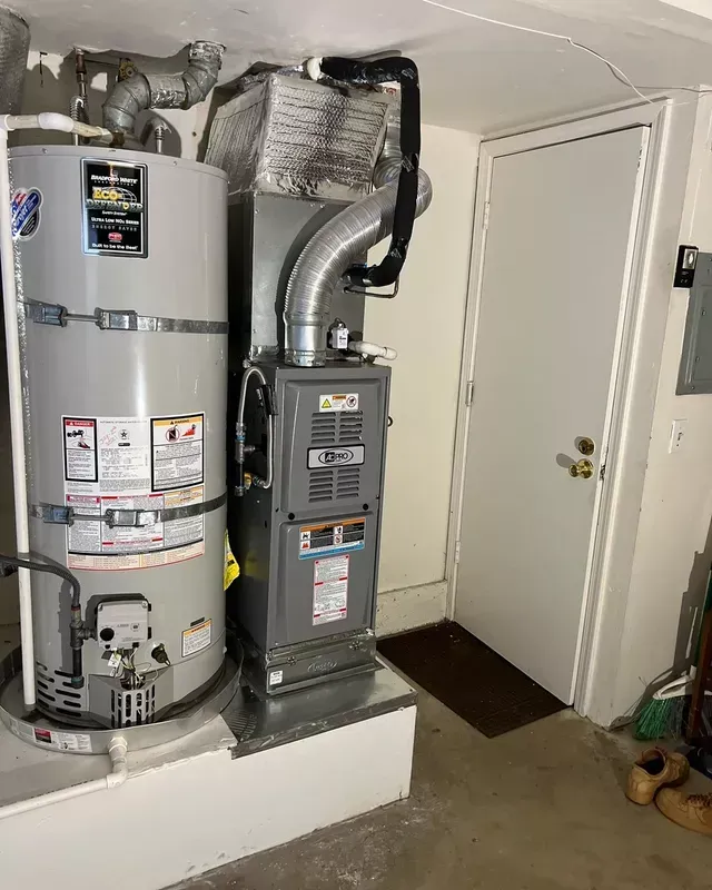 HVAC installation improving heating and cooling reliability