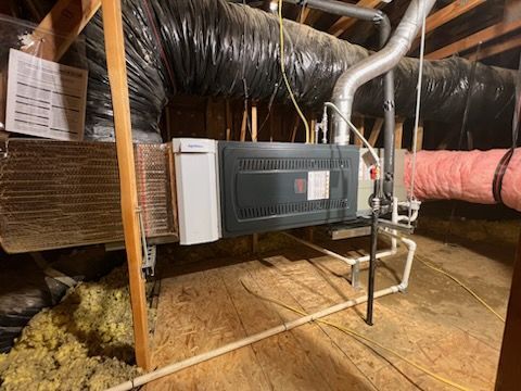 HVAC system in a Palmdale, CA home installed by Preciado Air Conditioning