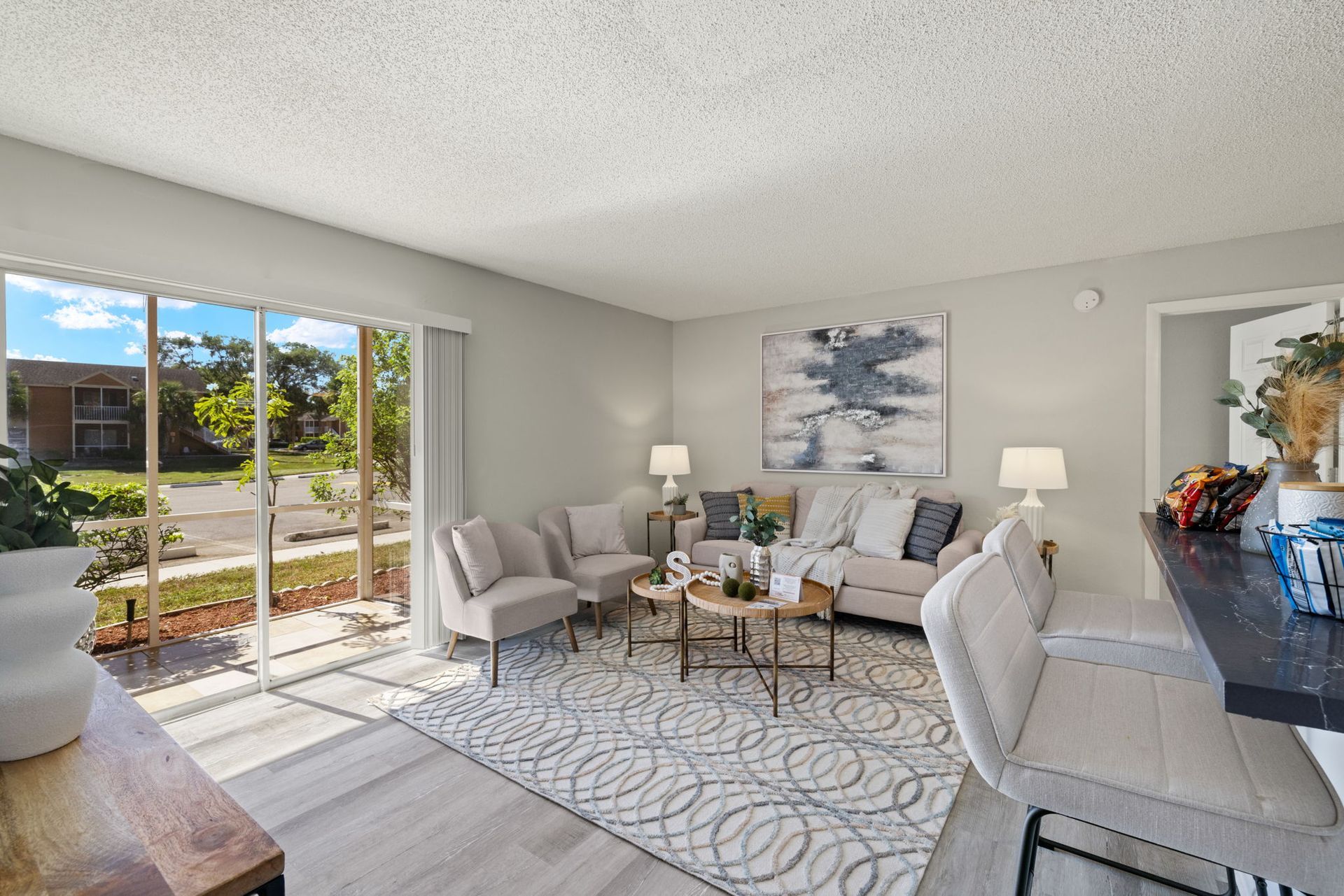 Photo of modern apartment, click here to view Gallery