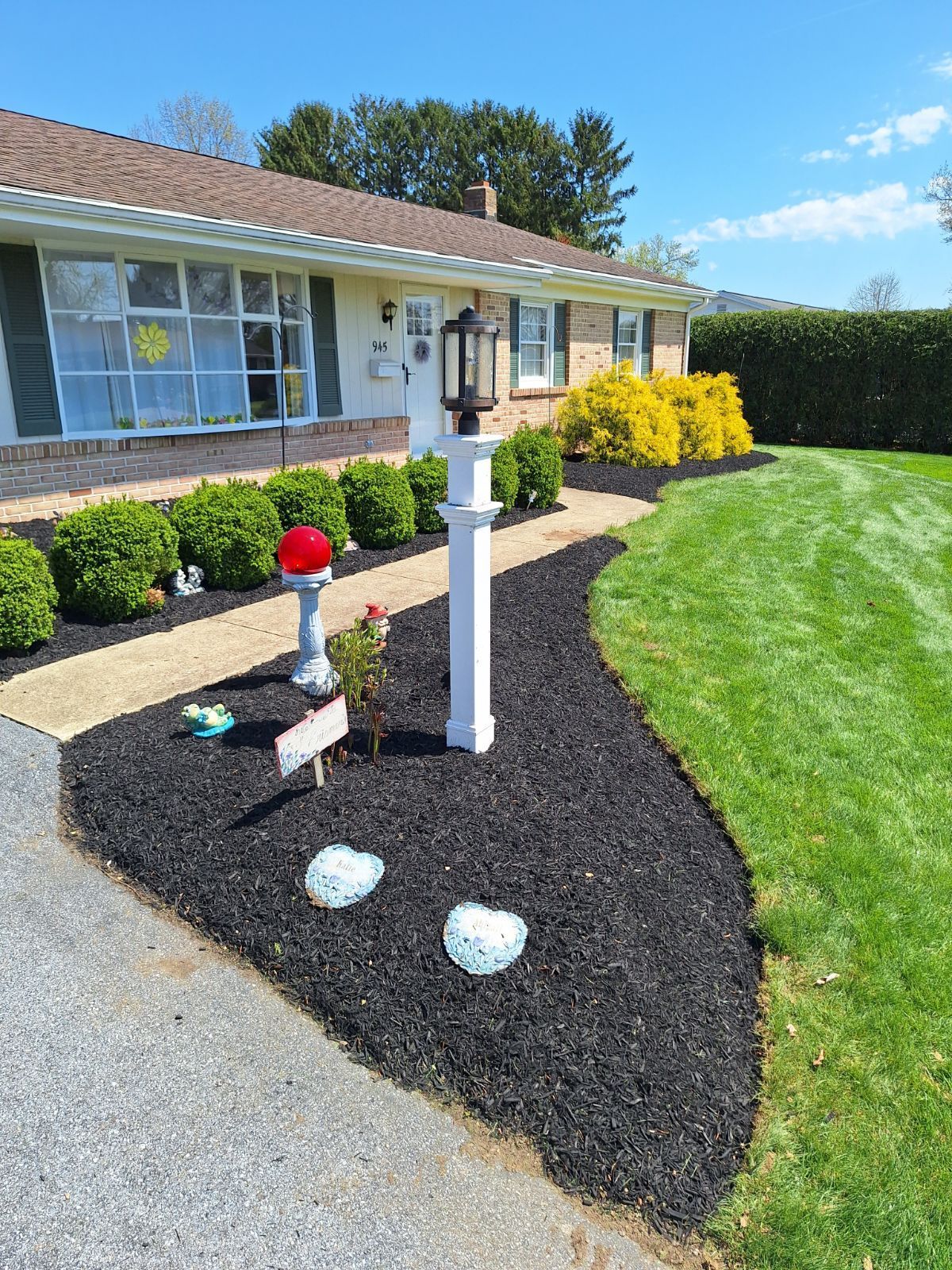 after mulch