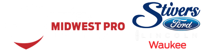 A logo for a ford dealership in waukee