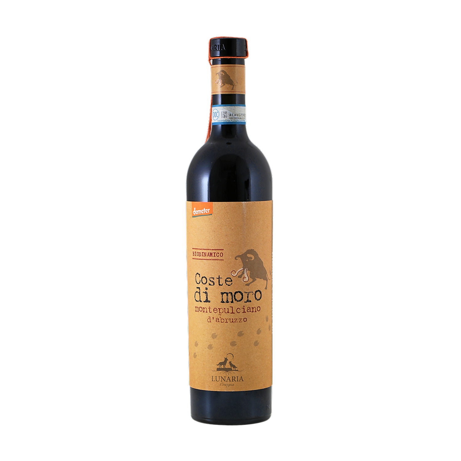 Lunaria Coste di Moro Montepulciano d'Abruzzo bio