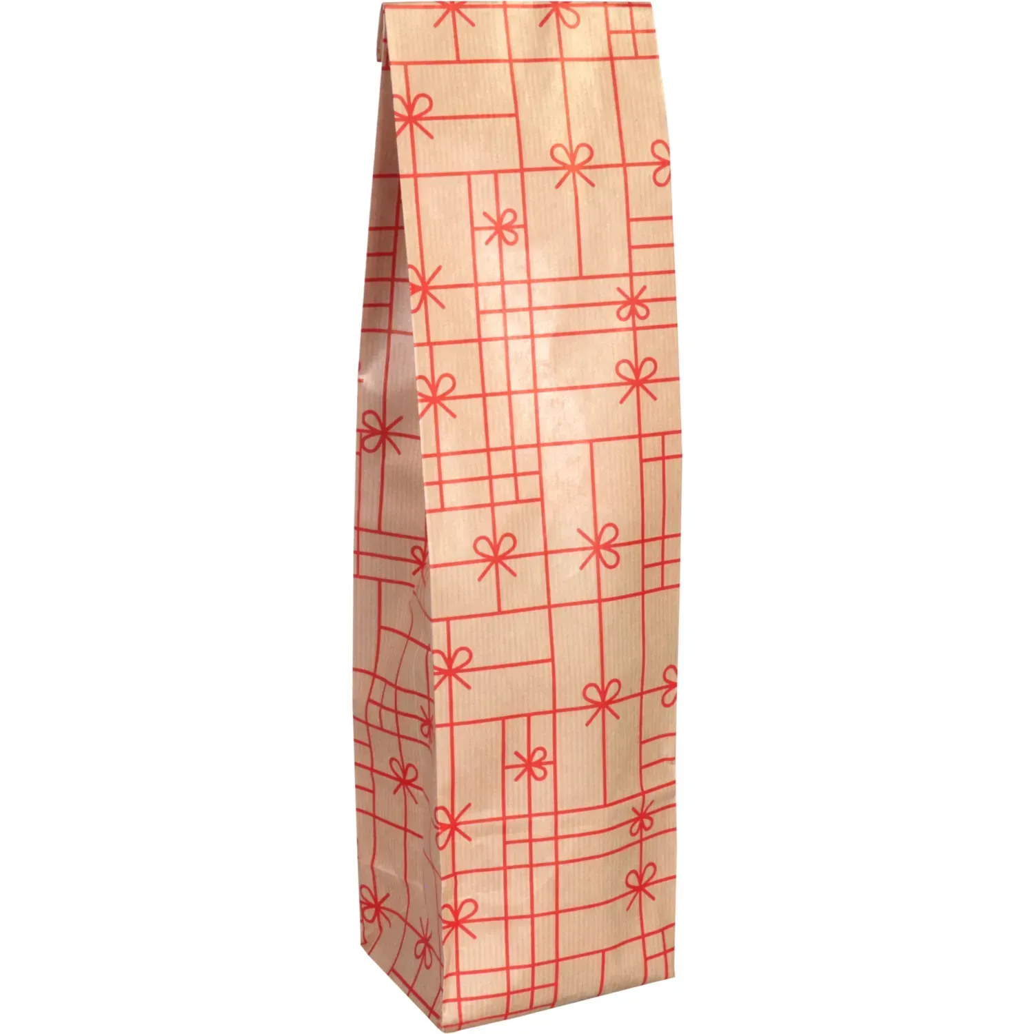 Cadeauzak fles simpel