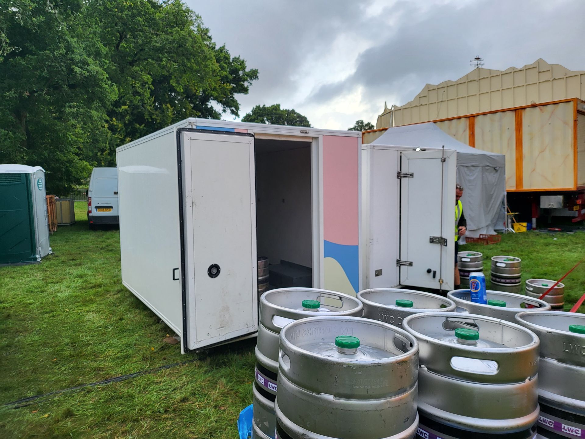 refrigerated keg storage
