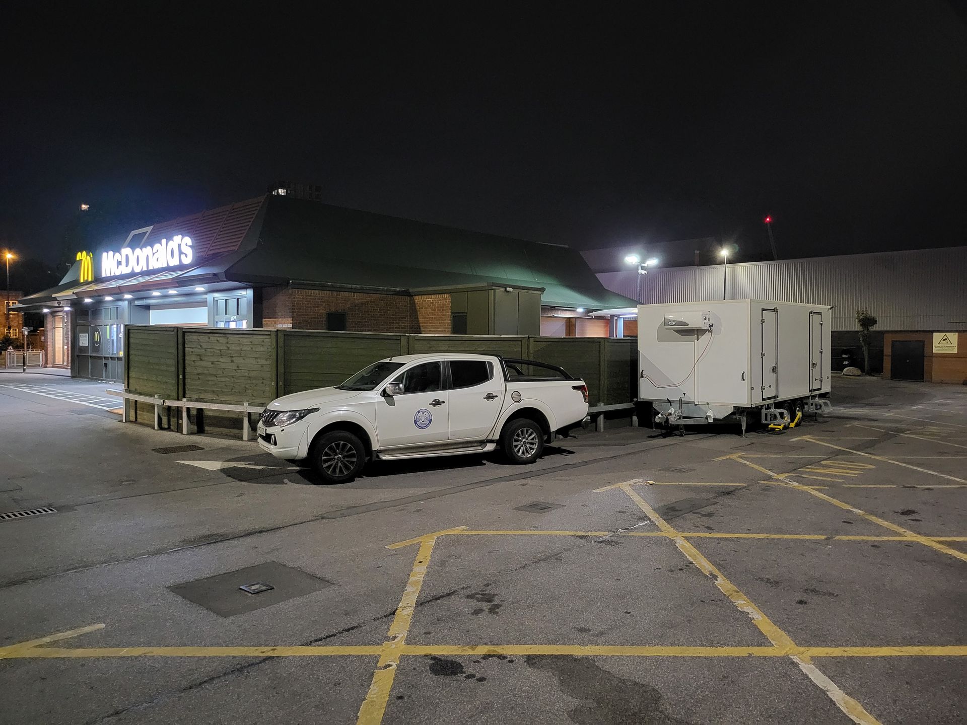 Mcdonalds refrigerated trailer