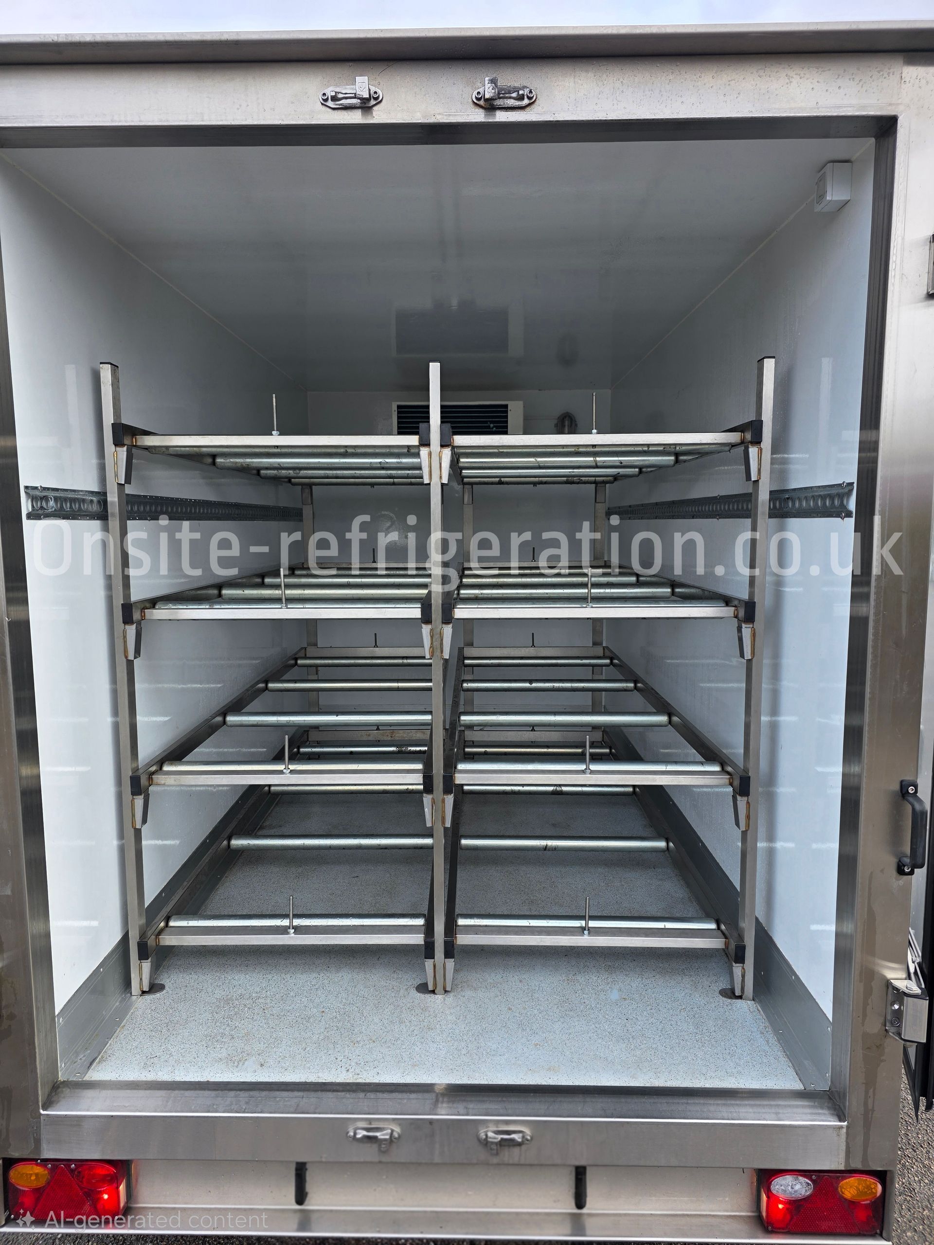 Temporary Mortuary Freezer trailer