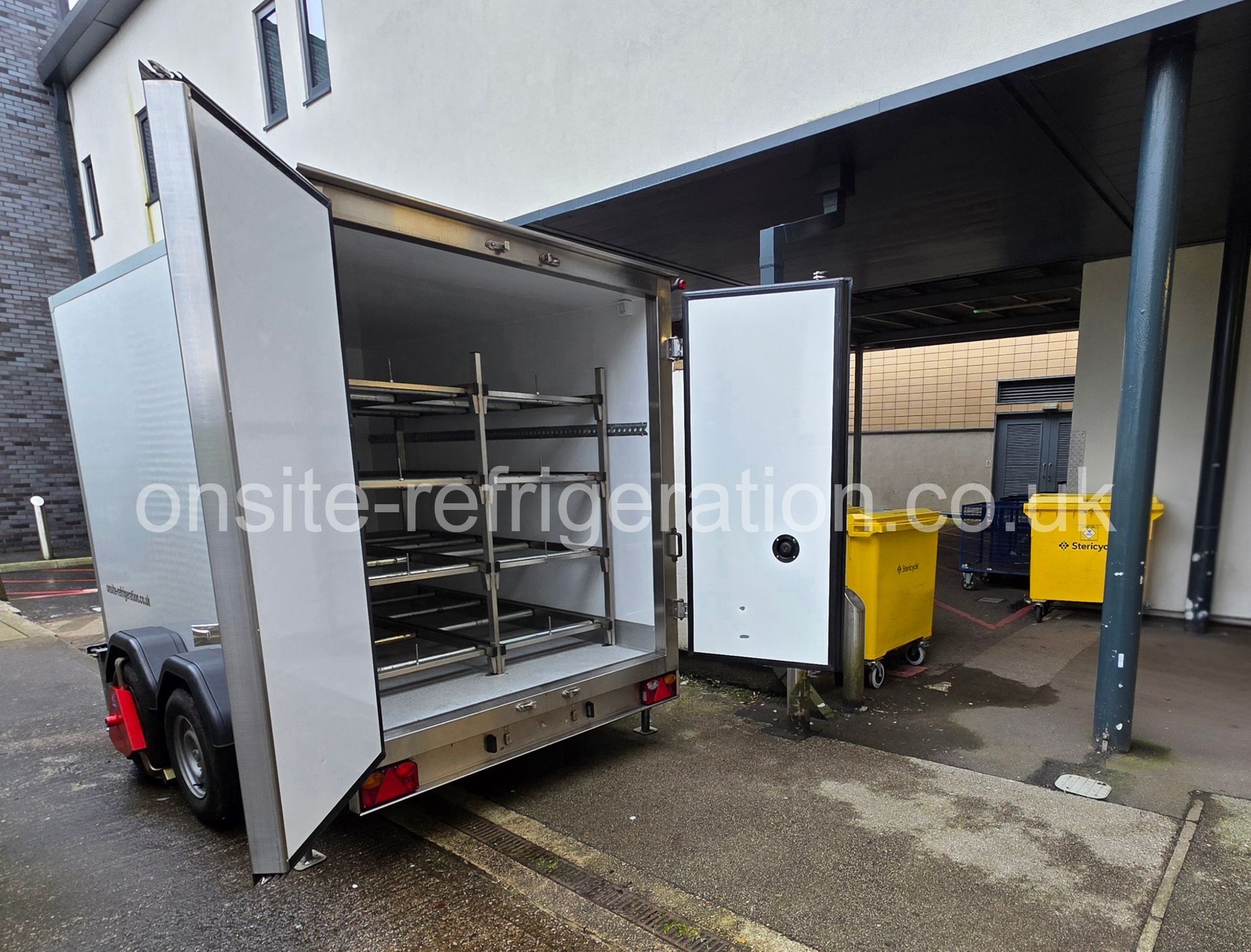 Trmporary Mortuary freezer