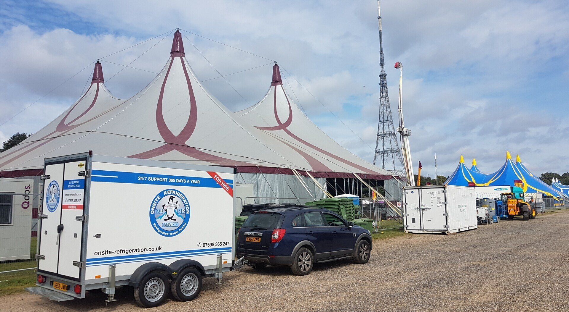 festival refrigerated trailer