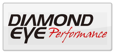 The diamond eye performance logo is on a white background.
