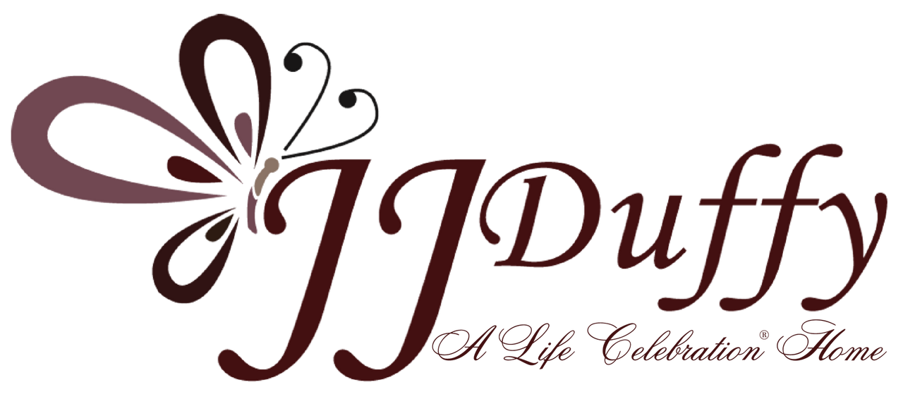 The logo for sample funeral home is shown on a white background.