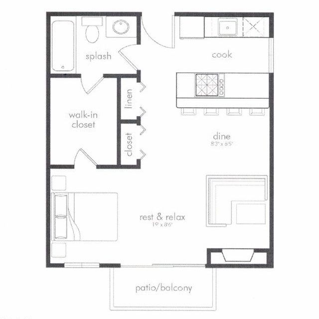 Studio Floor Plan